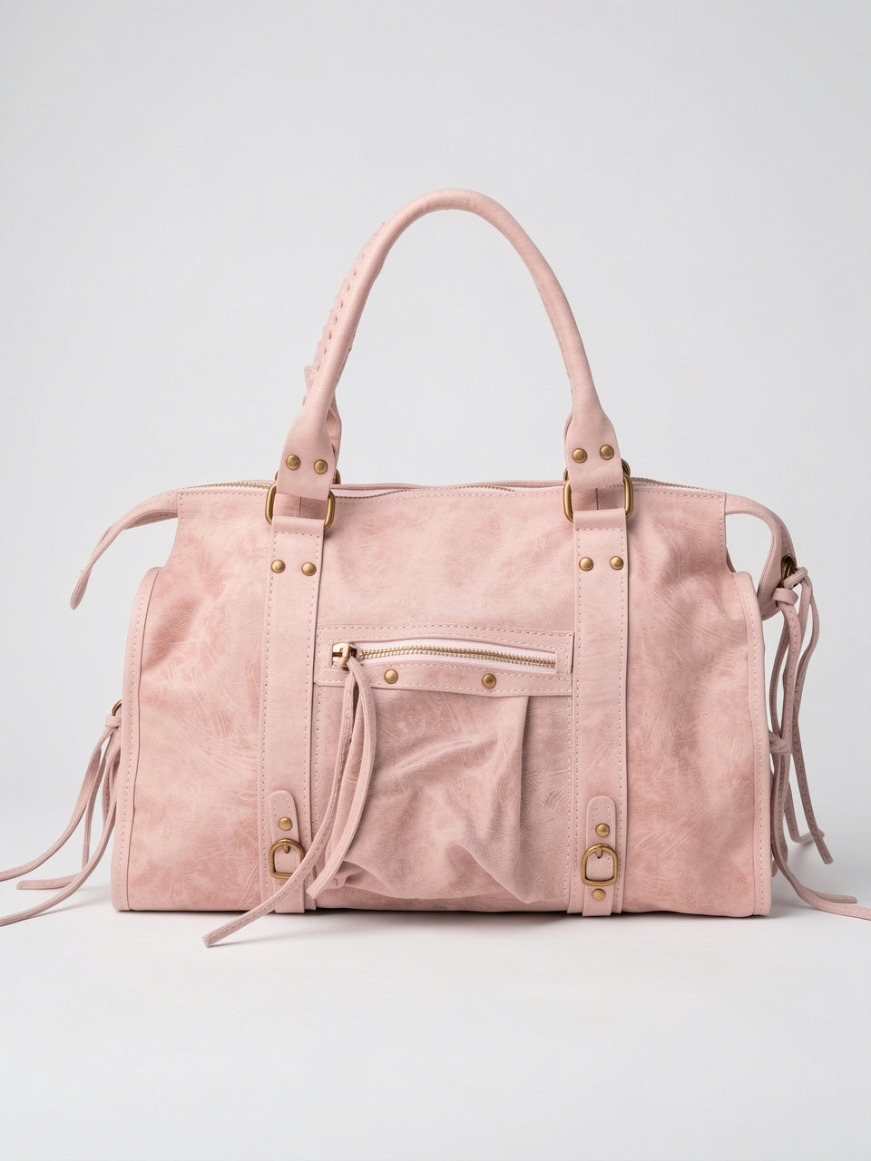 Maelie — Grand sac étudiant de cours - Rose