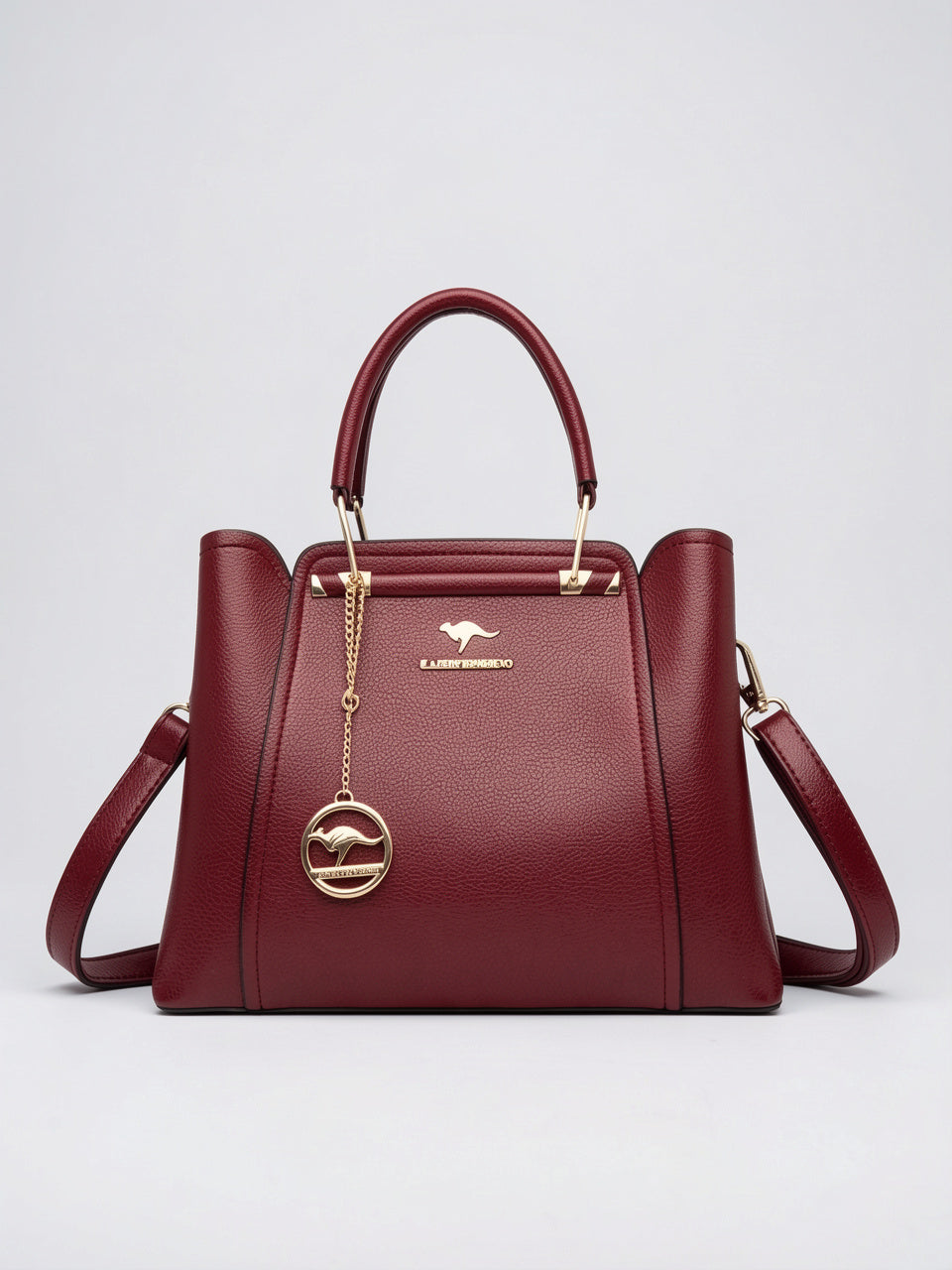 Mélisande — Sac à main femme noir - Rouge
