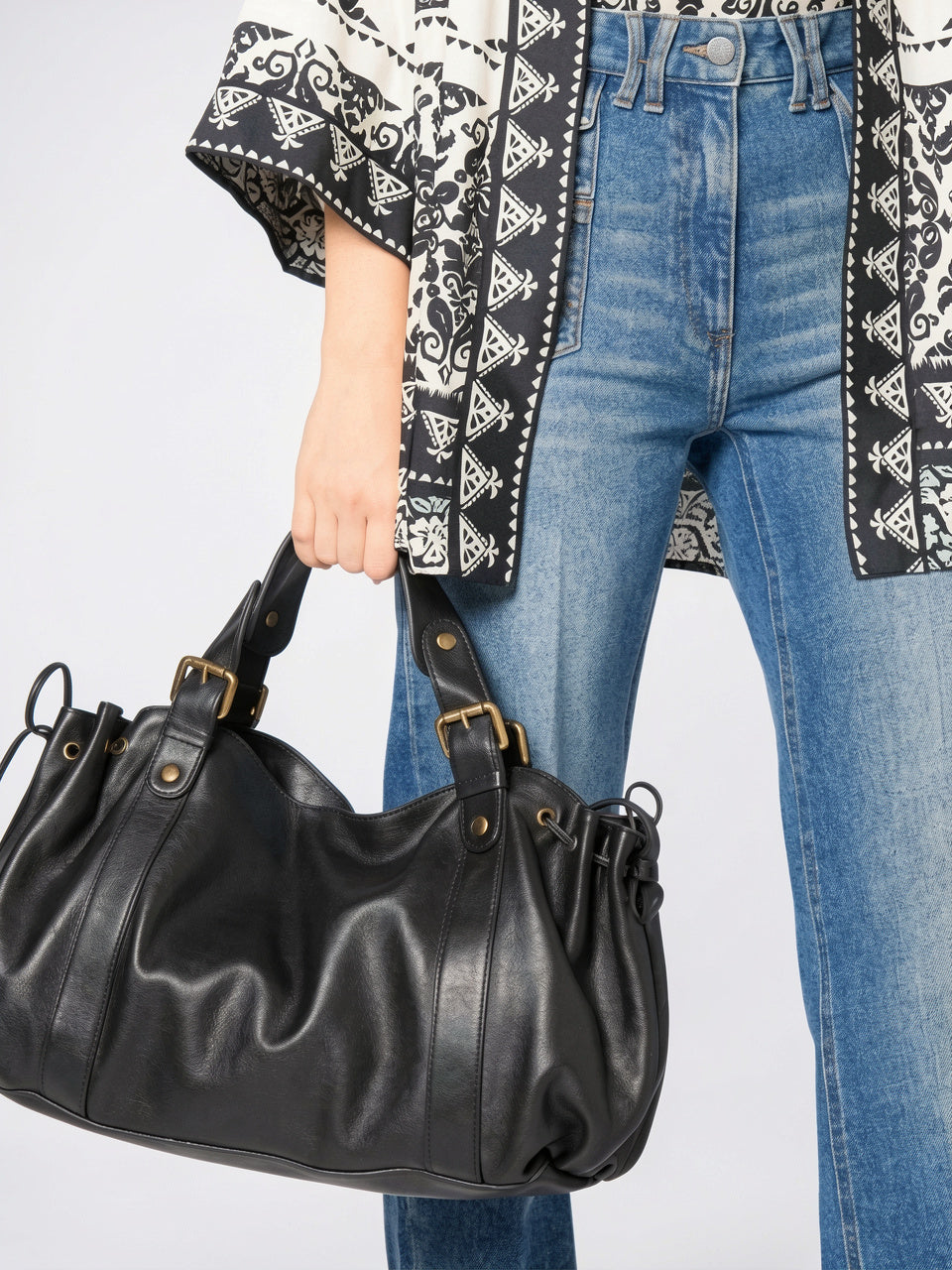 Mélisande — Sac vintage à main - 8