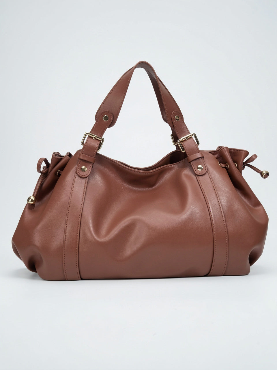 Mélisande — Sac vintage à main - Marron