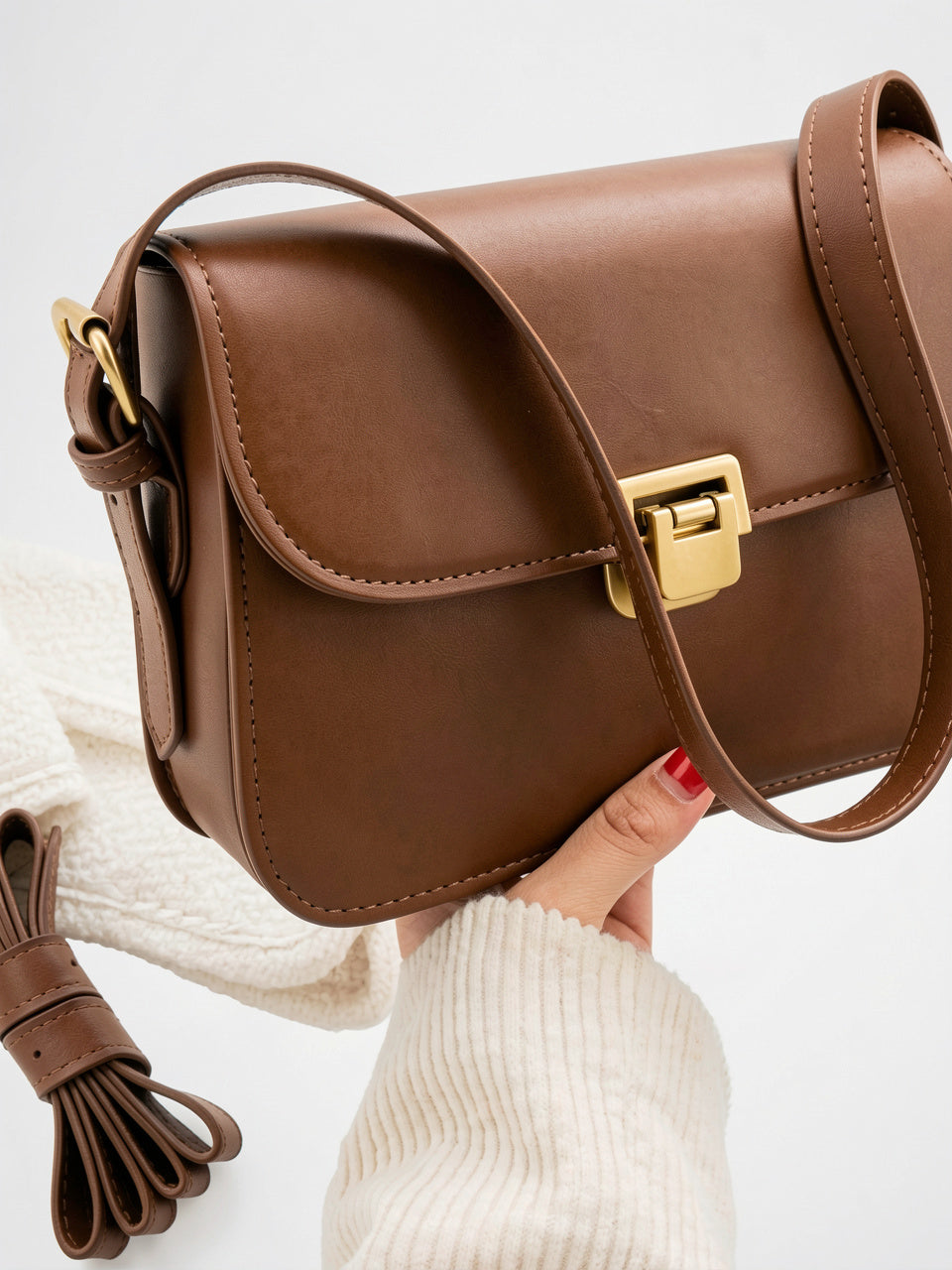 Ninon — Sac rétro à main femme - 12