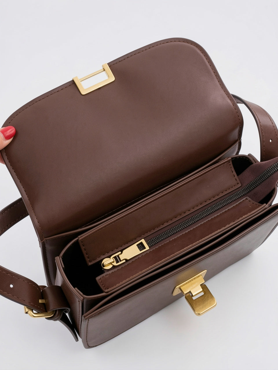 Ninon — Sac rétro à main femme - 5