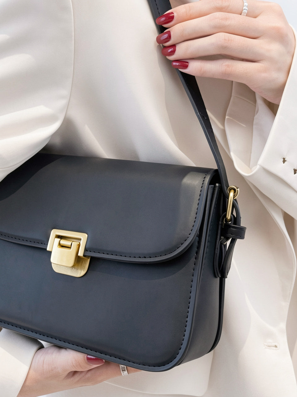 Ninon — Sac rétro à main femme - 6