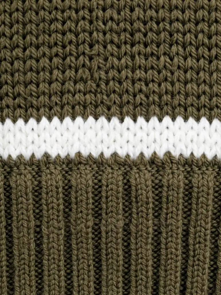 Pull Femme Maille Rayée Manches Longues Coupe Régulière