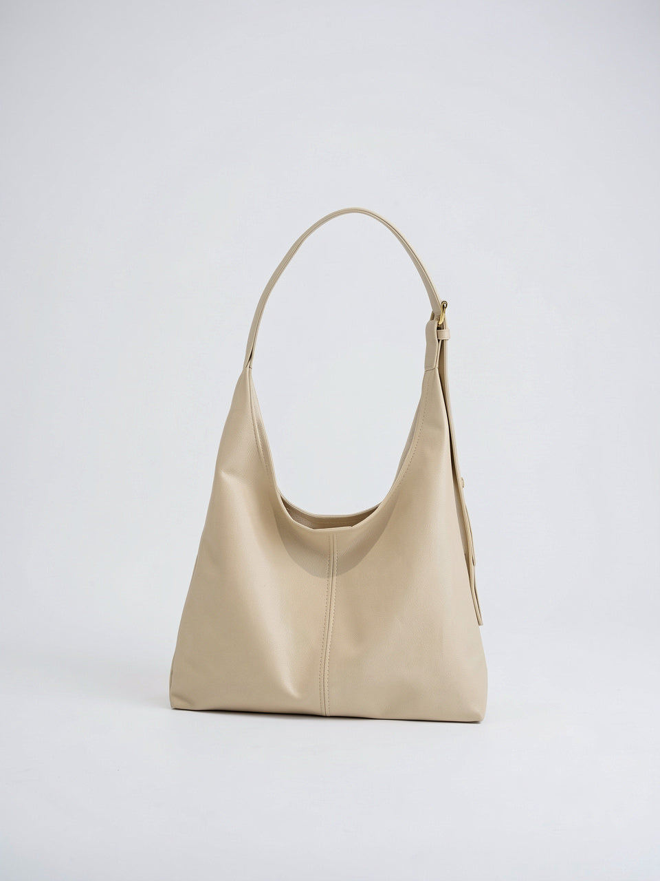 Ombeline — Sac à main femme souple - Beige