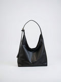 Ombeline — Sac à main femme souple - Noir