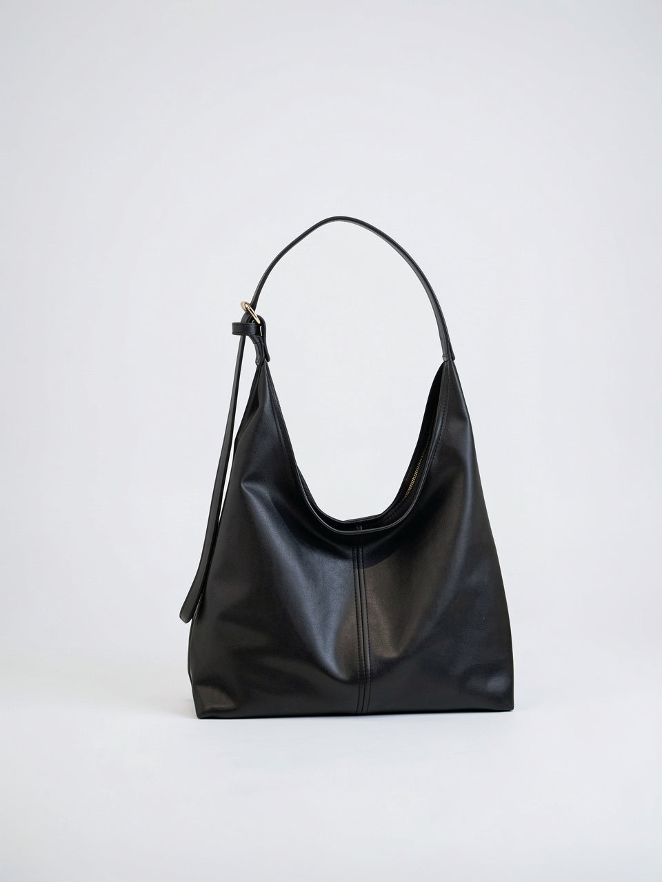 Ombeline — Sac à main femme souple - Noir
