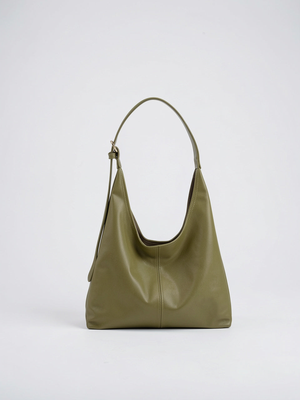 Ombeline — Sac à main femme souple - Vert