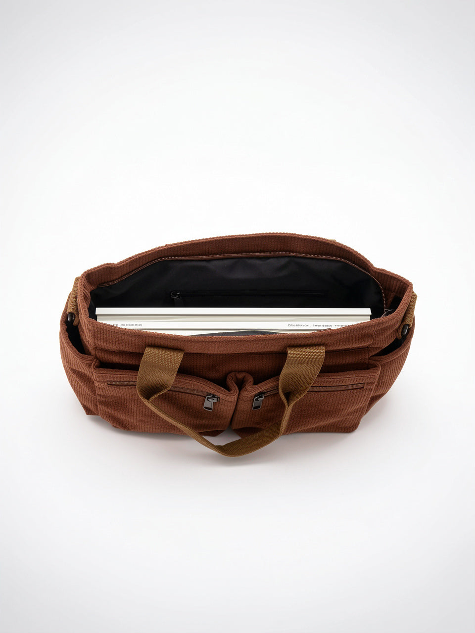 Ombeline — Sac en velours côtelé, polyvalent à bandoulière - 5