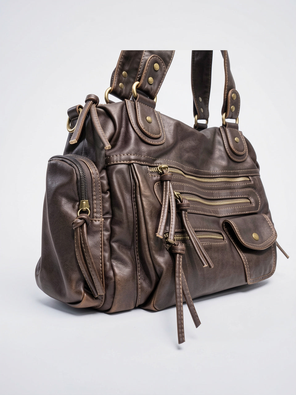 Ondine — Cabas Sac Marron - 4