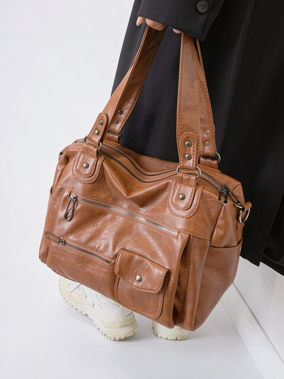 Ottilie — Grand sac en bandoulière de cours - 17