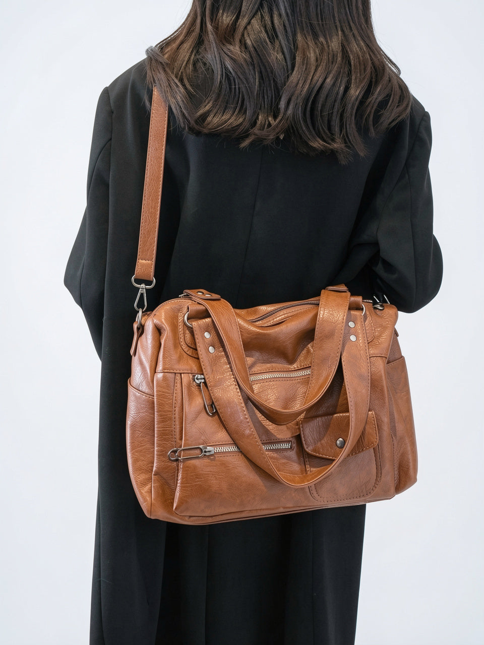 Ottilie — Grand sac en bandoulière de cours - 2