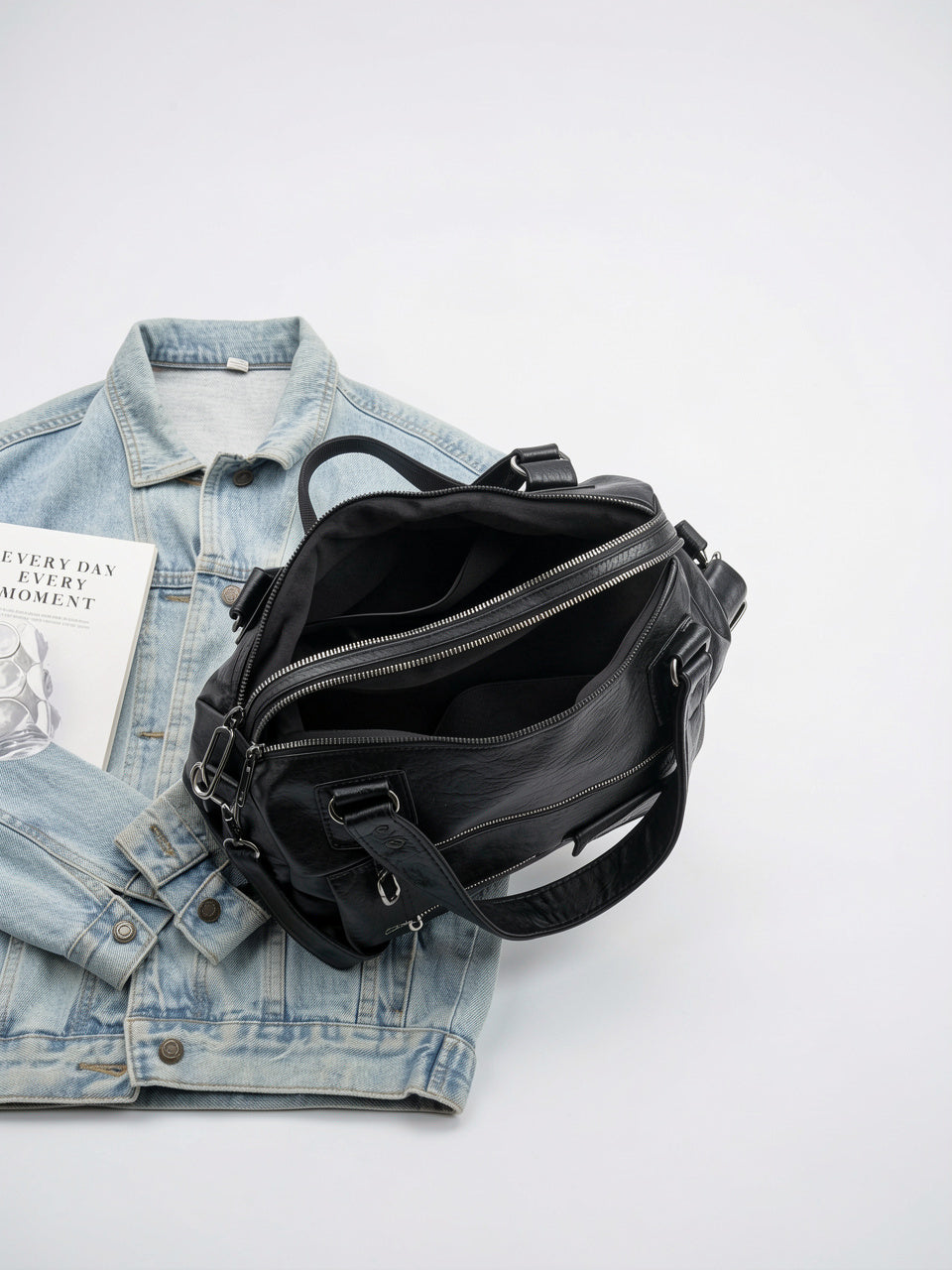Ottilie — Grand sac en bandoulière de cours - 7