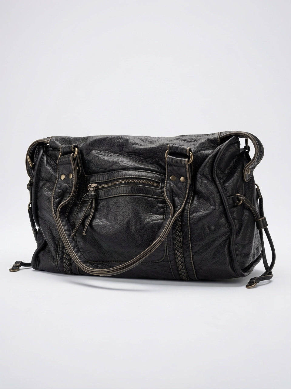 Philomène — Sac à main noir pour les cours - 2