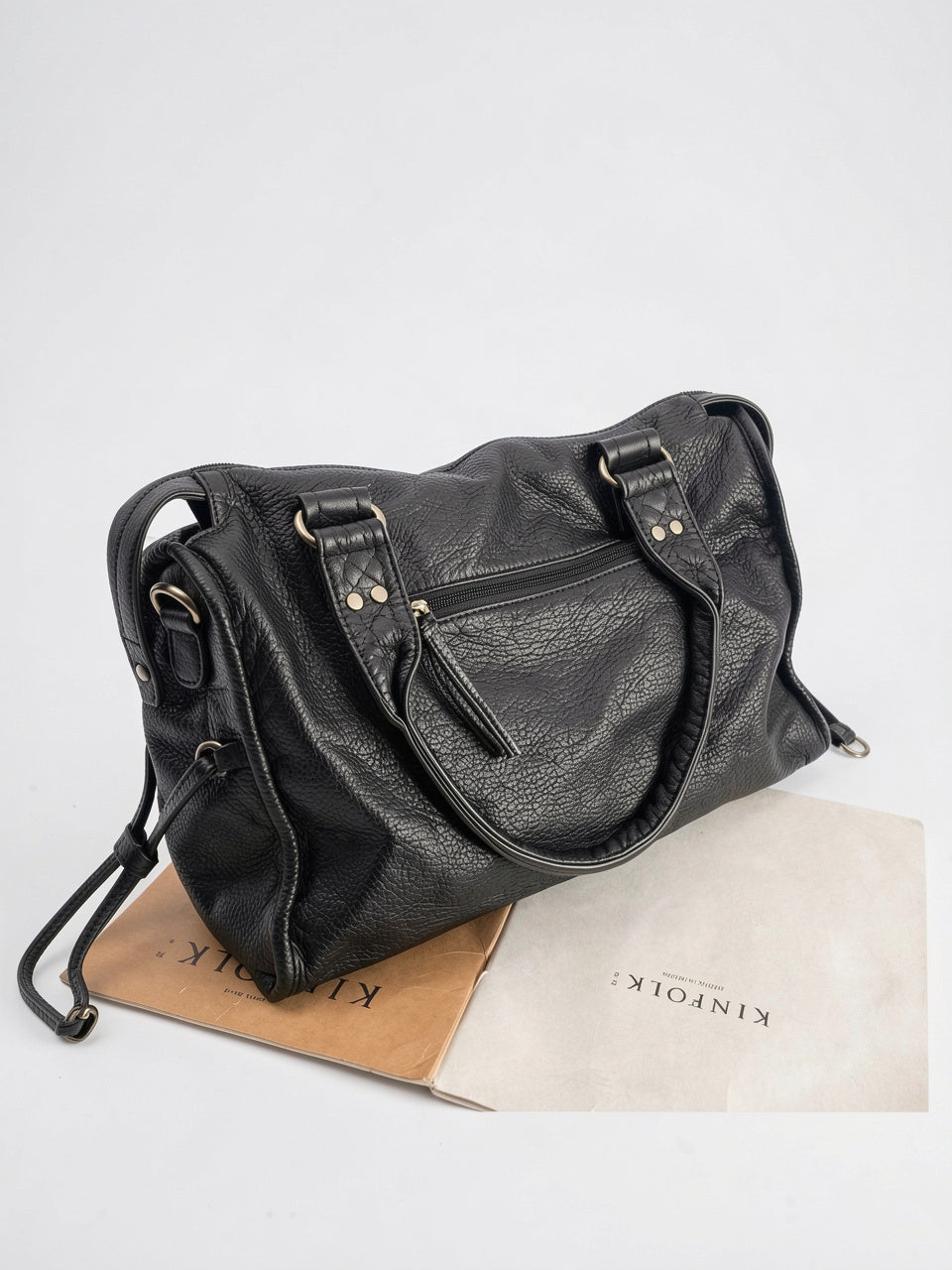 Philomène — Sac à main noir pour les cours - 6