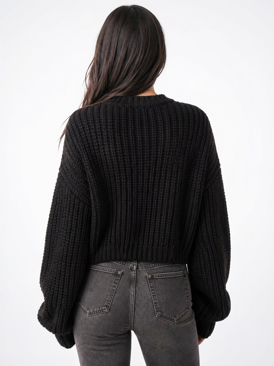 Pull Tricot Épais Femme Automne Oversize Torsadé - 2
