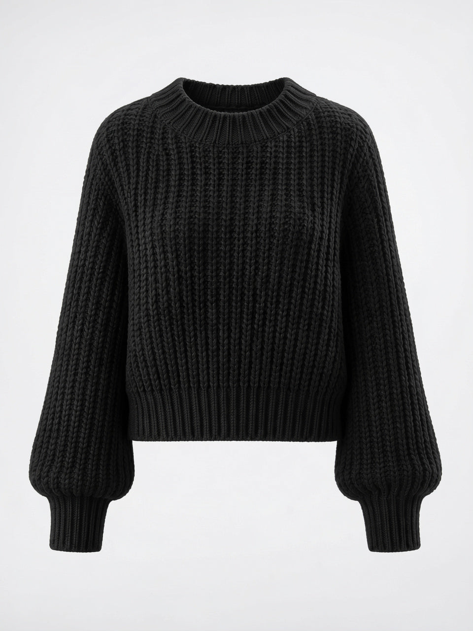 Pull Tricot Épais Femme Automne Oversize Torsadé - 4