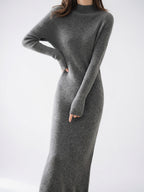 Robe Laine Maxi Coupe Slim Hiver - 37