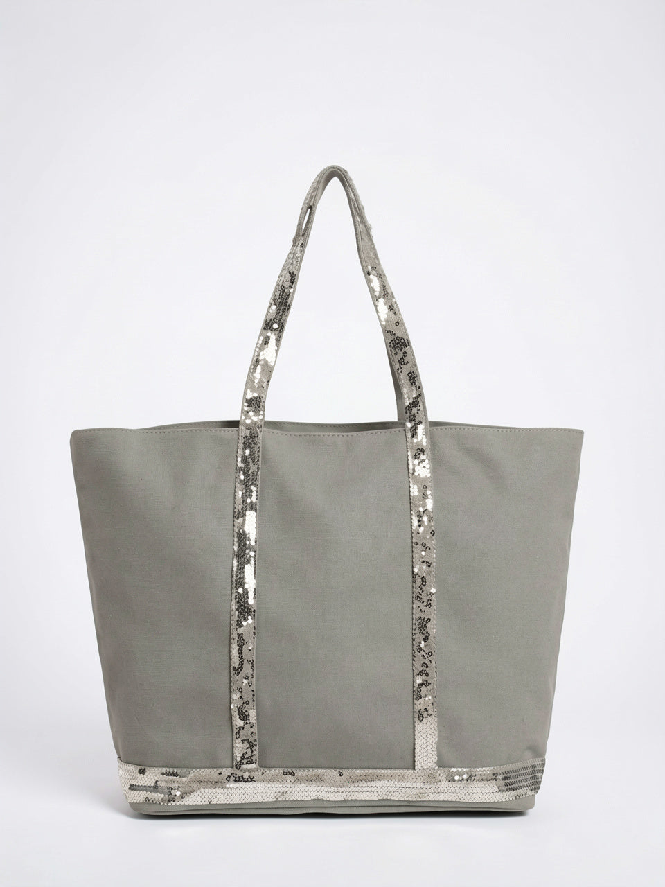 Silvèle — Cabas Sac Paillette - Gris