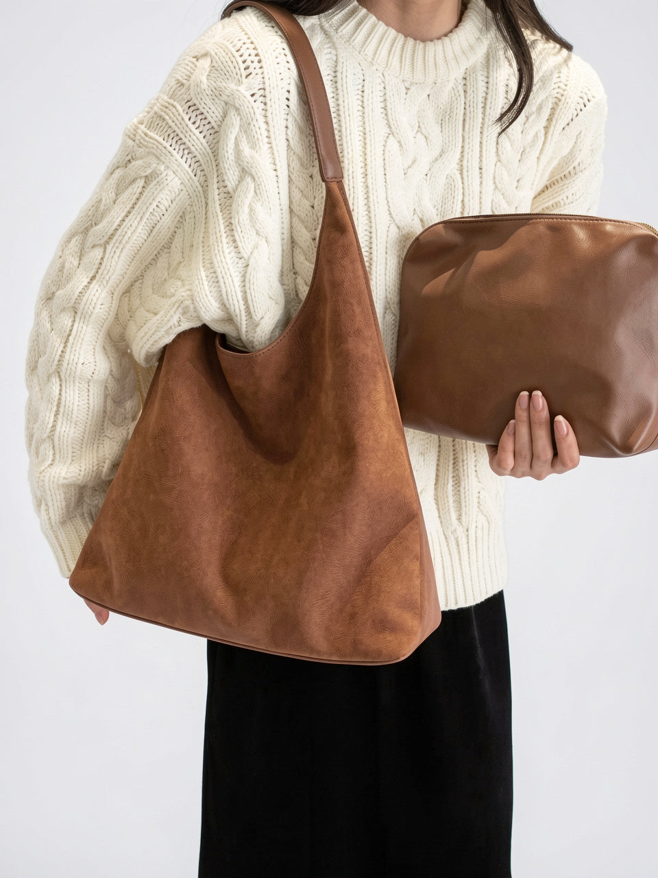 Soline — Sac en daim de cours - 11