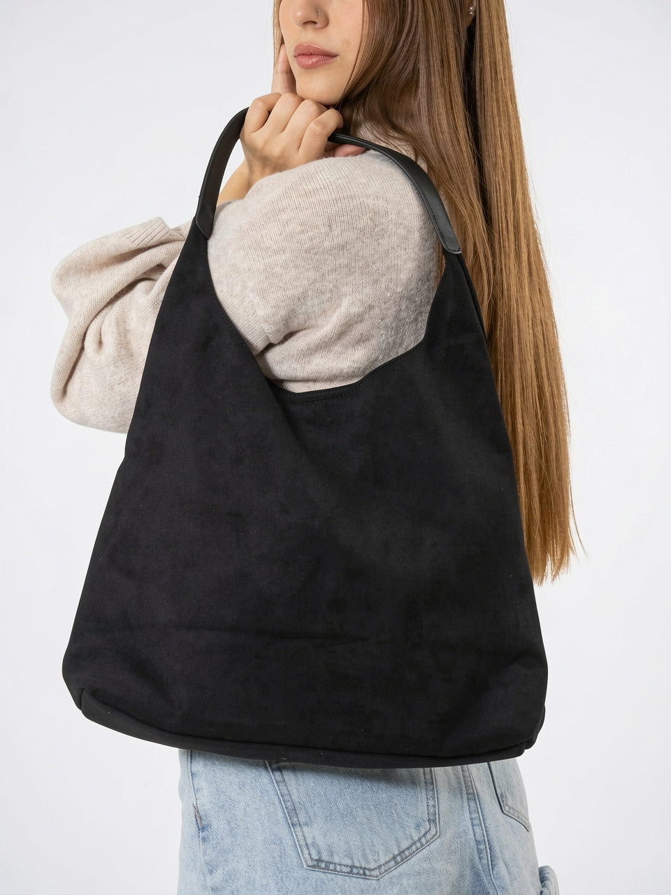 Soline — Sac en daim de cours - 7