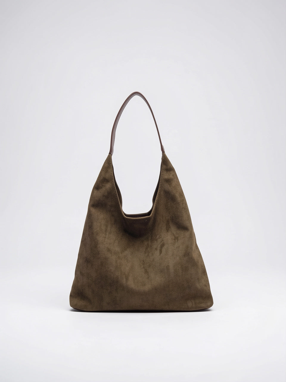Soline — Sac en daim de cours - Vert