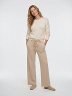 Sweats Cachemire Laine Taille Haute Coupe Large - 16