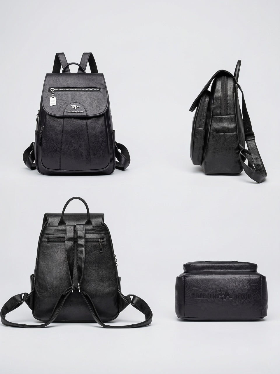 Théodora — Sac à dos femme cuir - 11