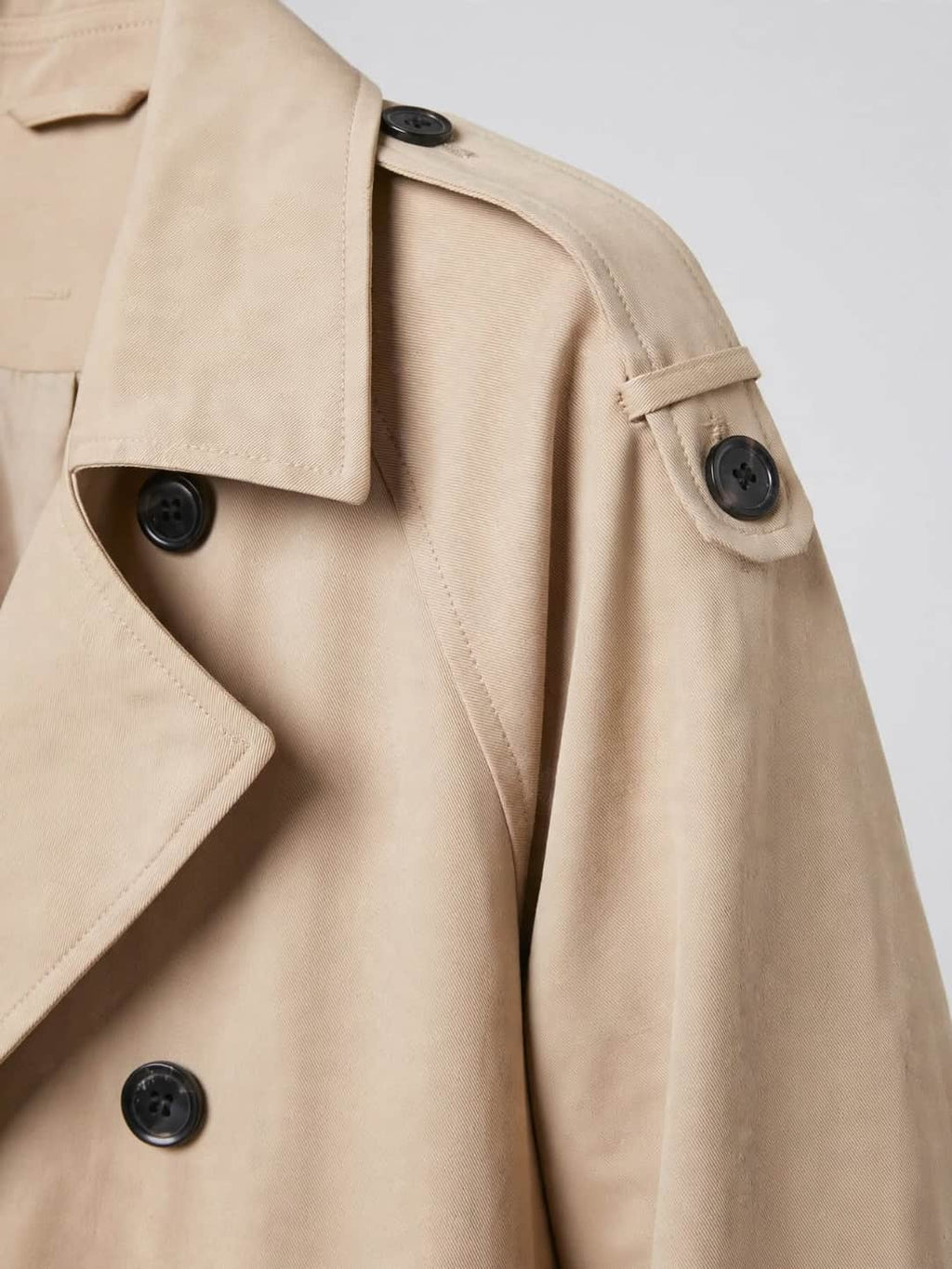 Trenchcoat Femme Longue Boutons Classiques Formel Casual Poches