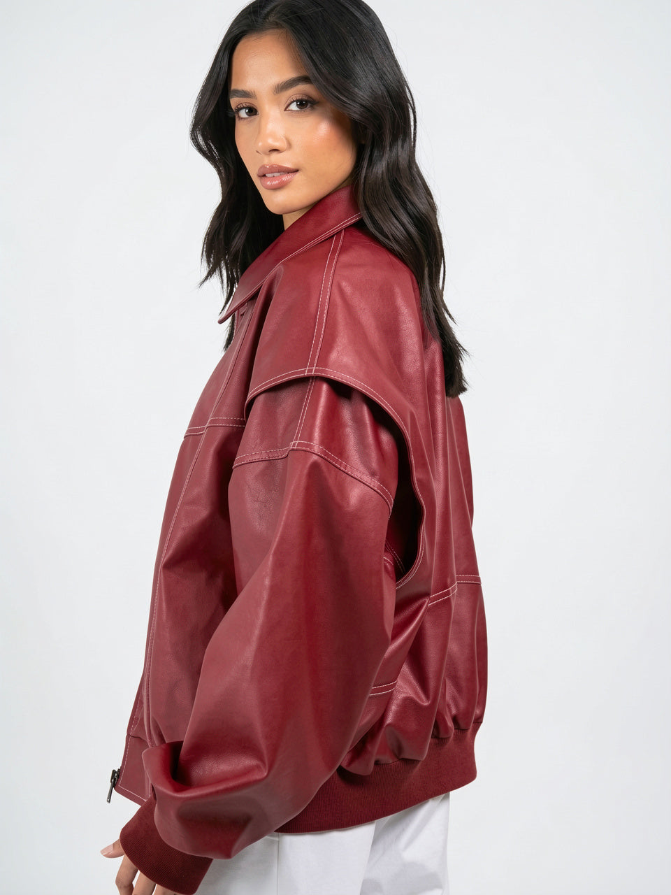 Veste Bomber Oversize Femmes Durable Style Rue - 6