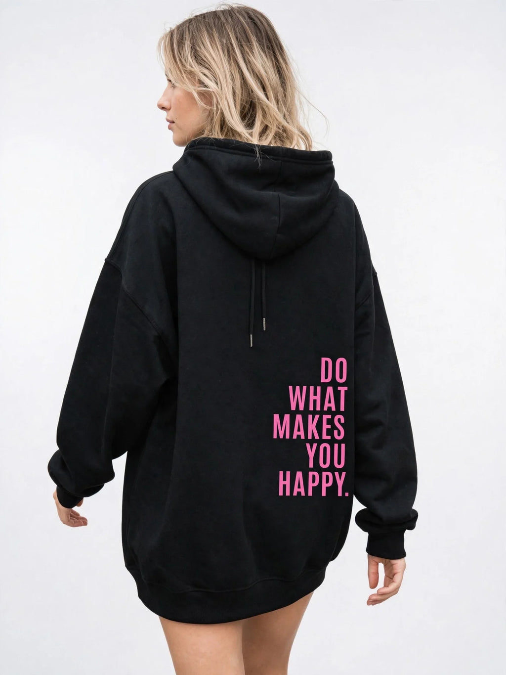 Pullover à Capuche Joyeux Urbain Lettres Modernes