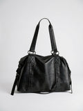 Ysande — Grand sac à main élégant de cours - Noir