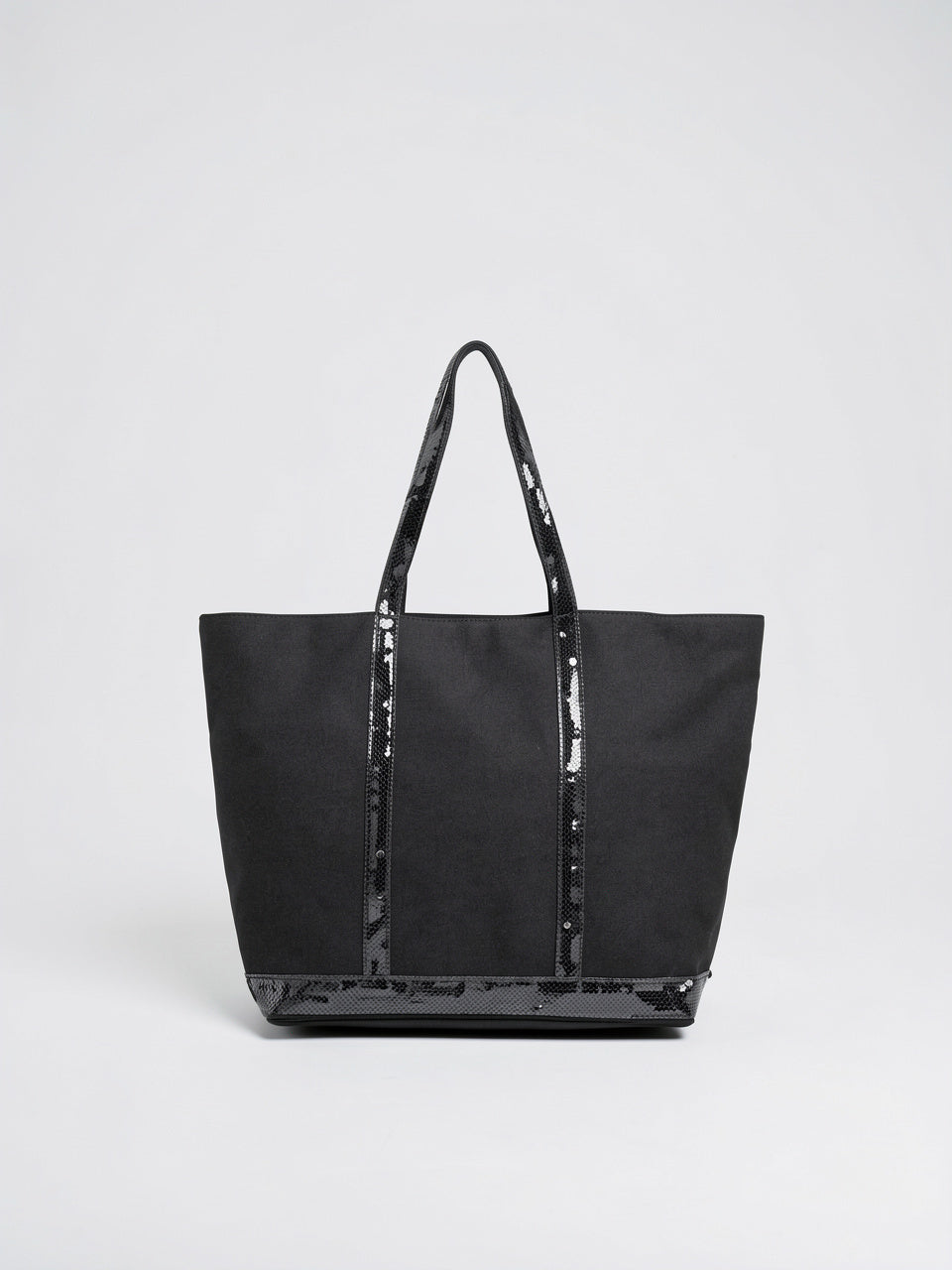 Ysandra — Cabas sac - Gris paillettes grises