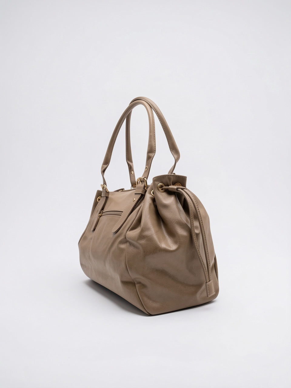 Ysane — Sac à main en cuir large de cours XL - 9