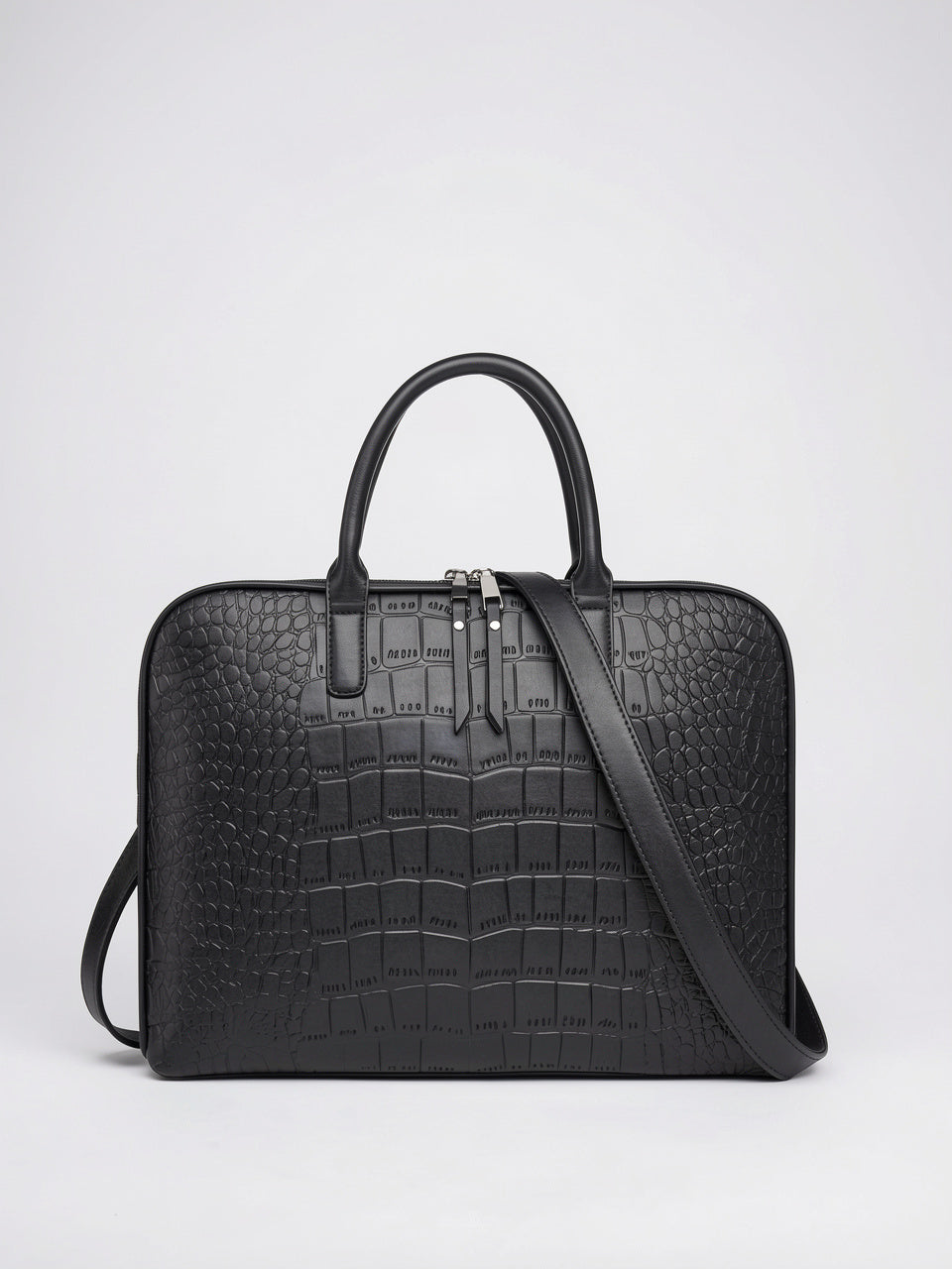 Ysara — Sac ordinateur en cuir femme - Noir 37cm-4cm-26cm Cuir PU