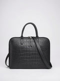 Ysara — Sac ordinateur en cuir femme - Noir 37cm-4cm-26cm Cuir PU