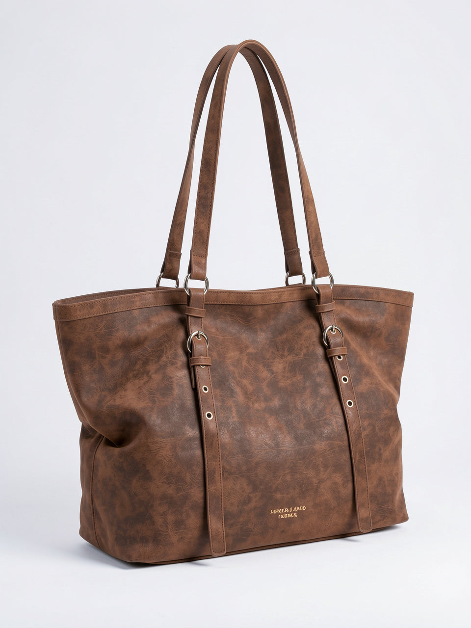 Ysbel — Cabas Sac de Cours Femme Vintage Sangles Suédine - 6