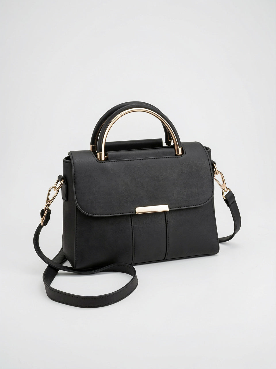 Ysée — Sac à main chic petit - Noir