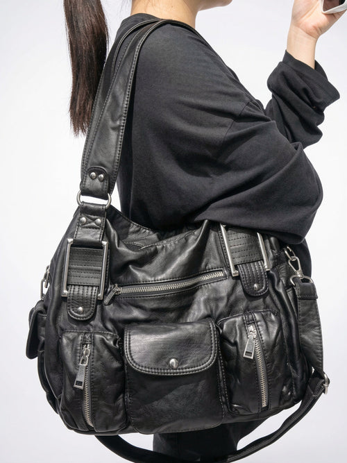 Capucine — Sac à main de cours souple et vintage à bandoulière - 2