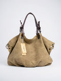 Ysée — Sac à main pour femme en toile - Beige