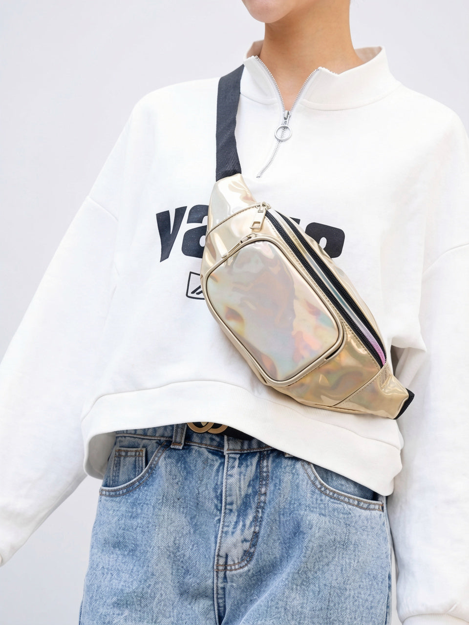 Ysée — Sac banane tendance brillant holographique - 2