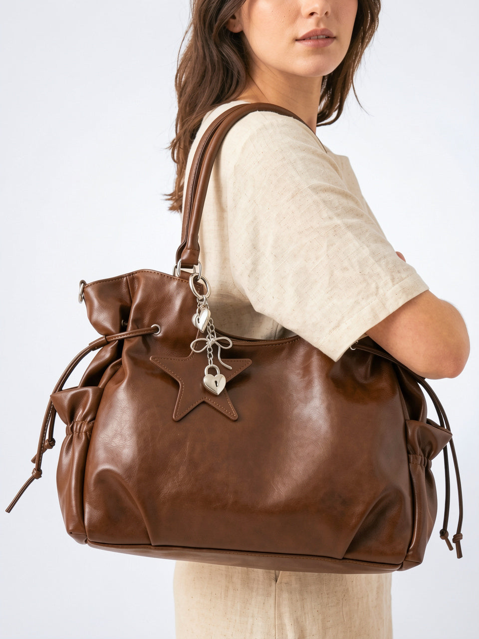 Yséla — Cabas Sac Marron - Marron