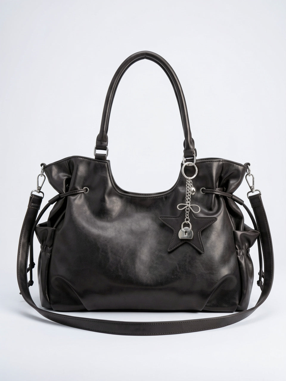 Yséla — Cabas Sac Marron - Noir