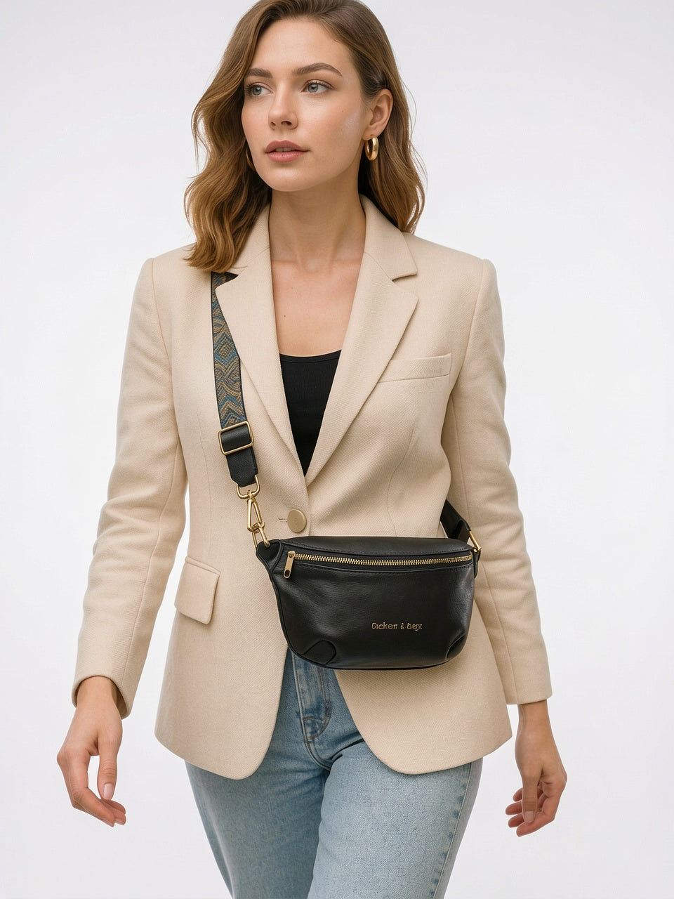 Ysèle — Sac banane femme cuir - 5