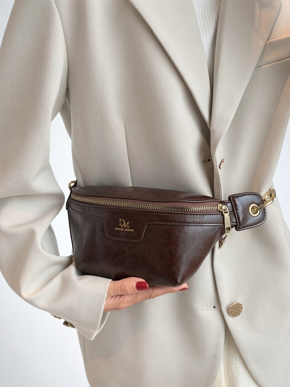 Ysèle — Sac banane femme cuir - 8