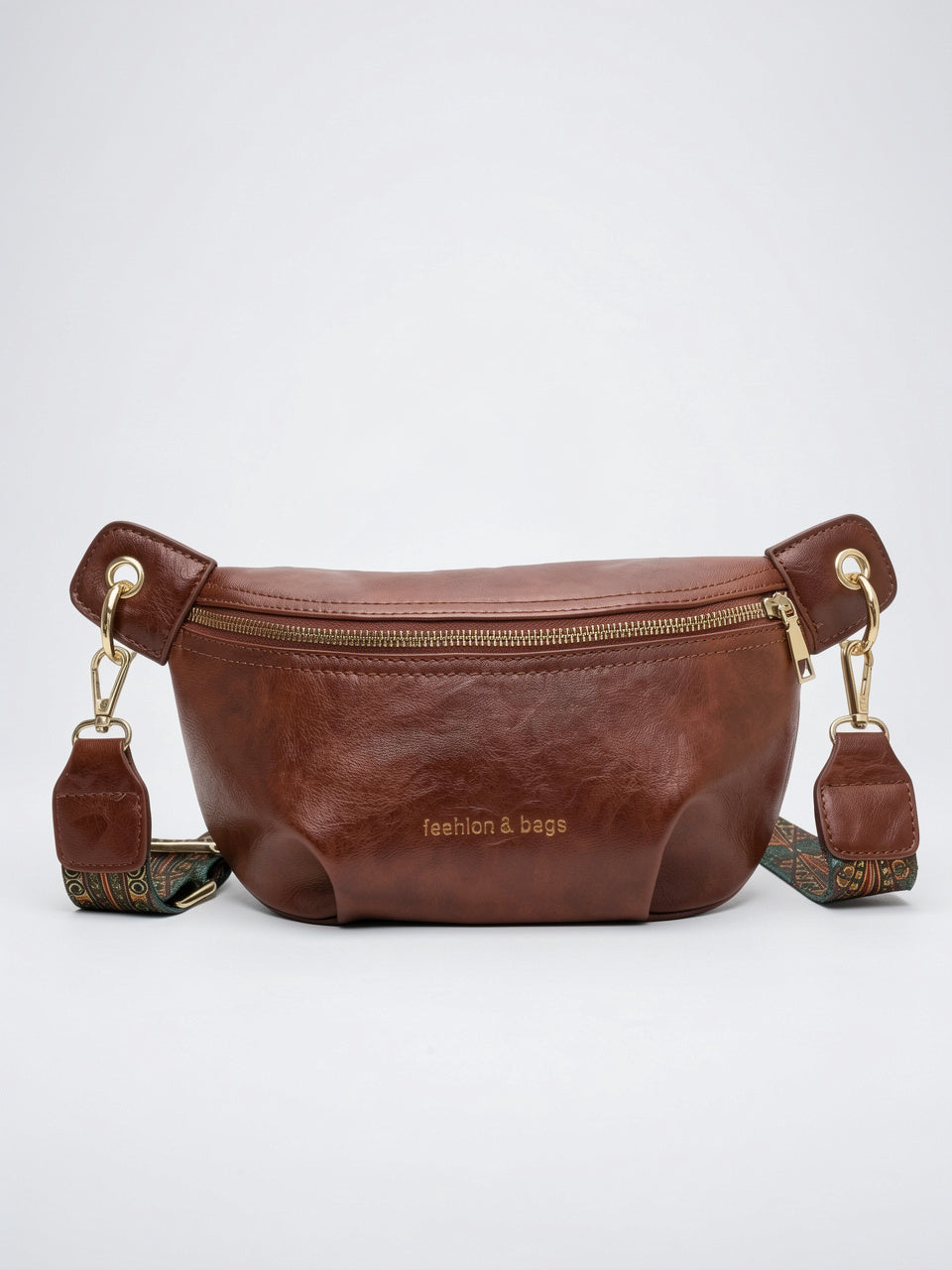 Ysèle — Sac banane femme cuir - Cafe Cuir PU Femme