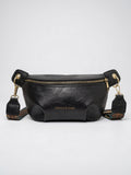 Ysèle — Sac banane femme cuir - Noir Cuir PU Femme
