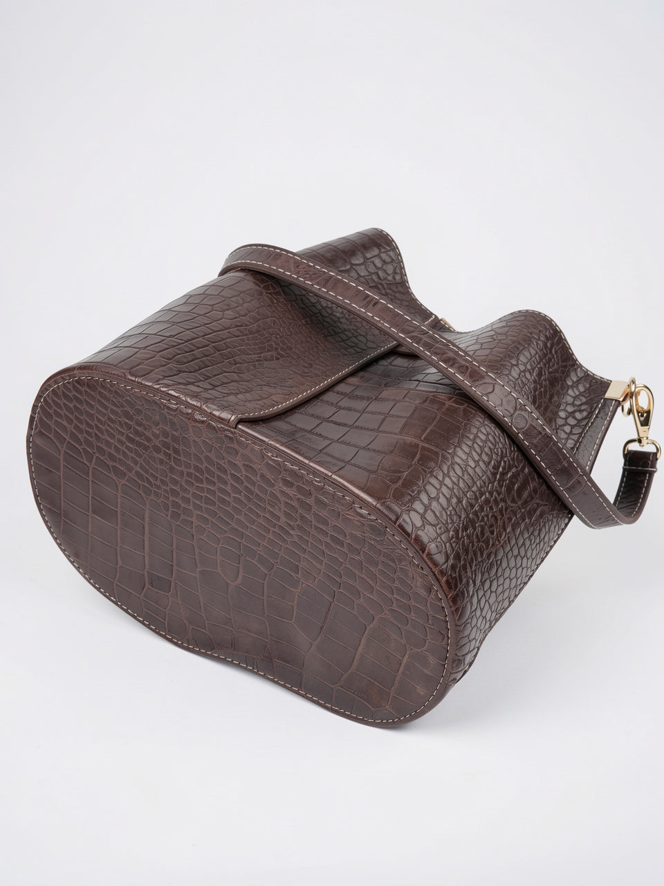 Ysèle — Sac Croco Seau - 9