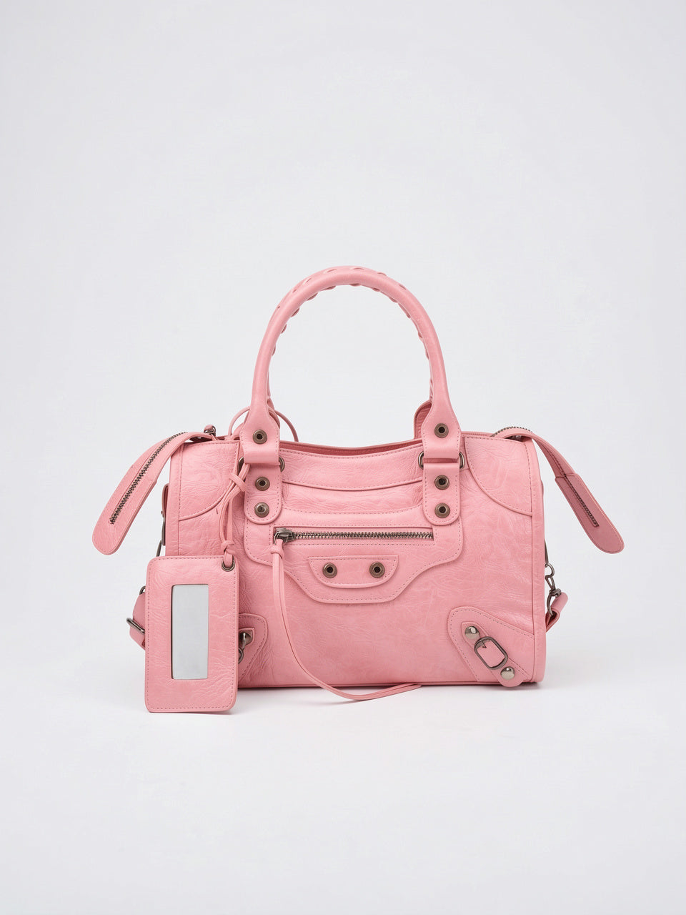 Ysilda — Sac à main tendance - Rose 30x10x22cm
