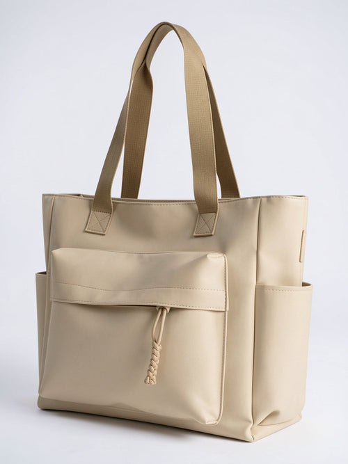 Céleste — Cabas Sac de Cours en Toile Imperméable - 2